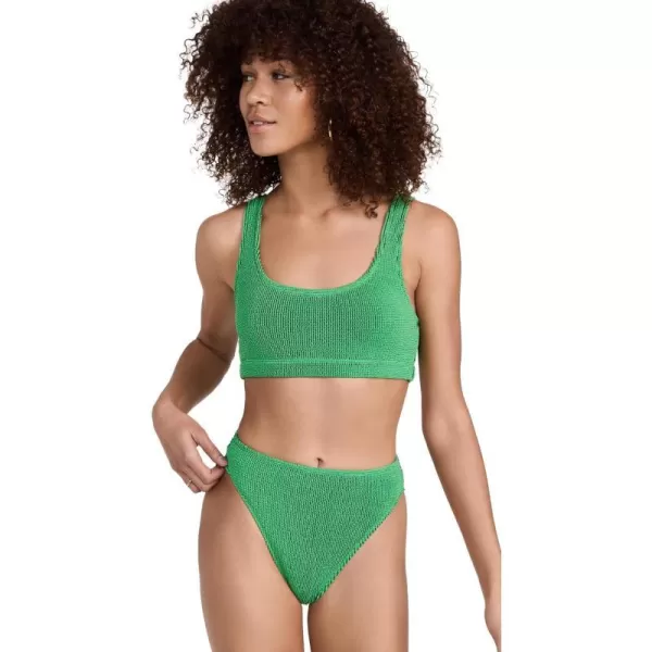 Good American Womens Always Fits Sculpt Scoop BraSummer Green002