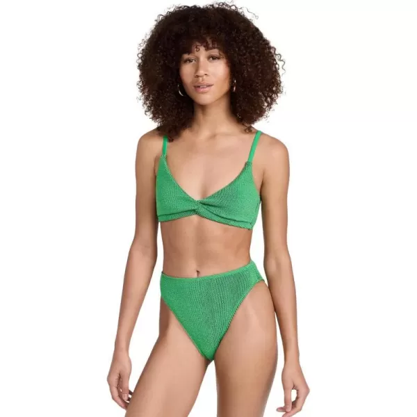 Good American Womens Always Fits Sculpt Twist BraSummer Green002