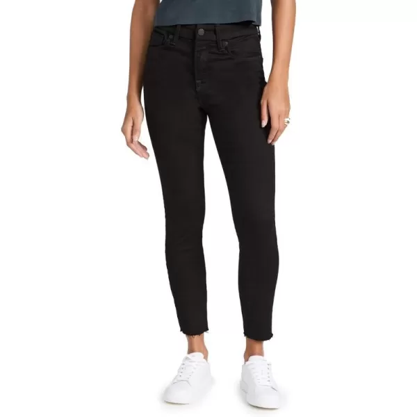 Good American Womens Good Petite Skinny JeansBlack001