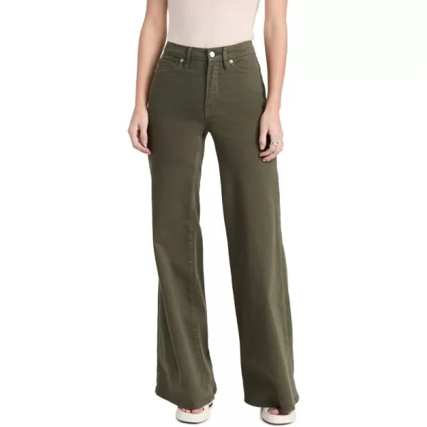 Good American Womens Good Waist Palazzo PantsFern002