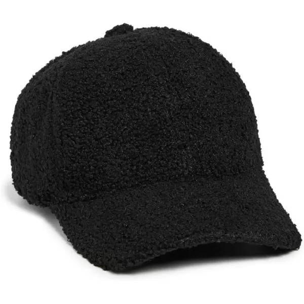 Hat Attack Womens Sherpa CapBlack