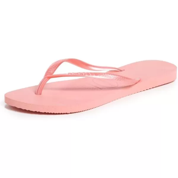 Havaianas Womens Slim Flip Flop SandalPeach Rose