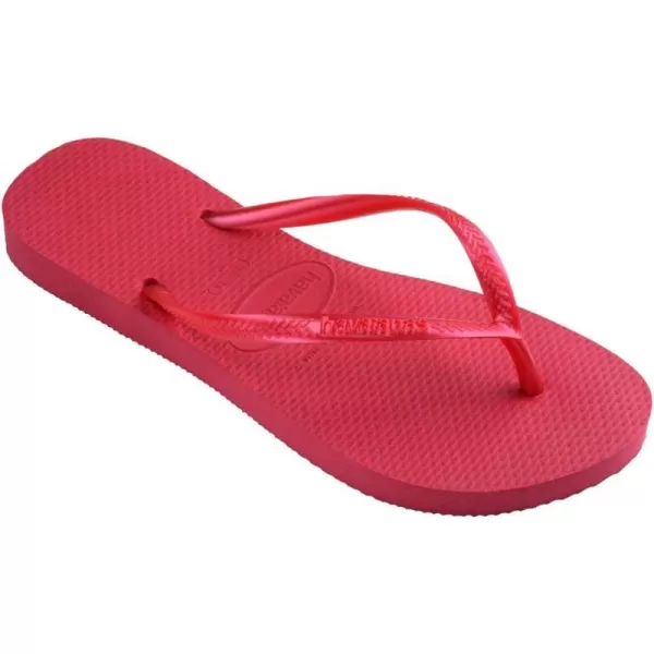 Havaianas Womens Slim Flip Flop SandalPink Fever