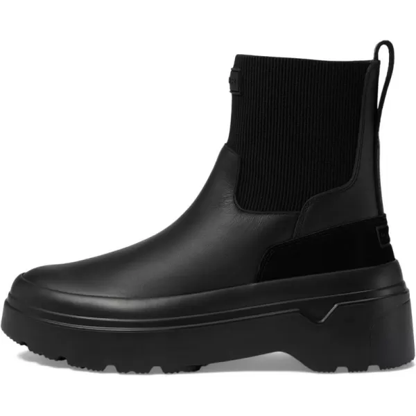 Hunter Boots Womens Explorer Chelsea Flatform BootsBlack