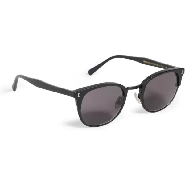 Illesteva Womens Stockholm Matte Black SunglassesBlack