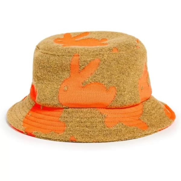 JW Anderson Mens Bucket HatCamelOrange