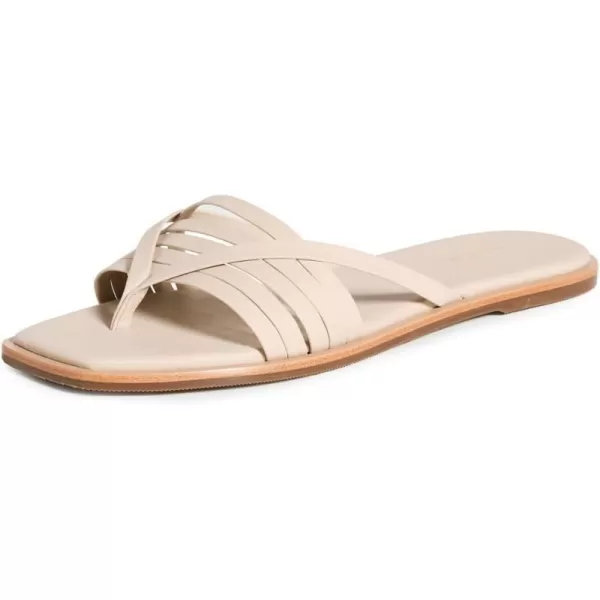 KAANAS Womens Makian Thong SandalsBeige