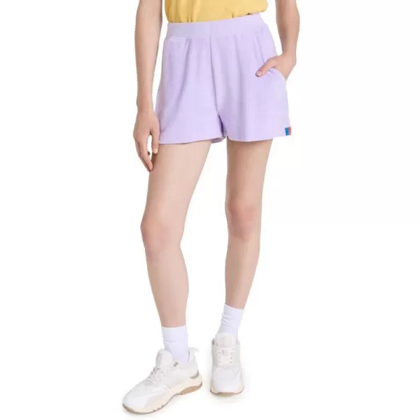 KULE Womens The Terry Venus ShortsLilac