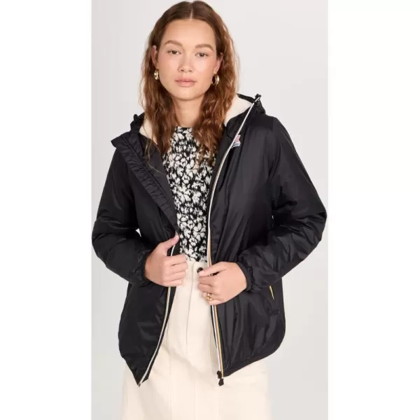 KWAY Womens Le Vrai 30 Claude Orsetto Jacket Black Pure LKWAY Womens Le Vrai 30 Claude Orsetto Jacket Black Pure L