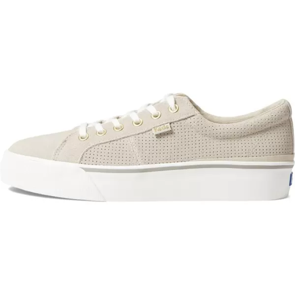 Keds Womens Jump Kick Duo Lace Up SneakerGrey Suede