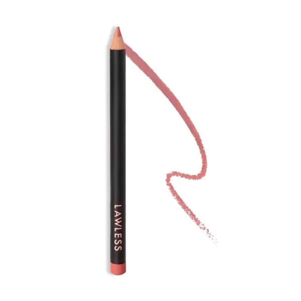 LAWLESS Womens Forget The Filler Definer Lip Liner True Love 004 oz 11 mLVelvet Peach