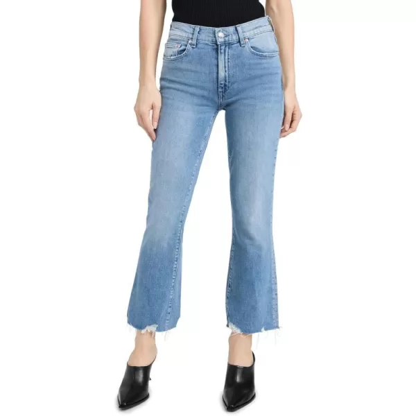 LE JEAN Womens Bella Crop Flare JeansBeach House