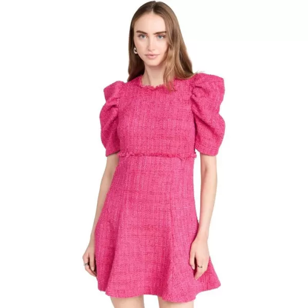 LIKELY Womens Tweed Alia DressFuschia