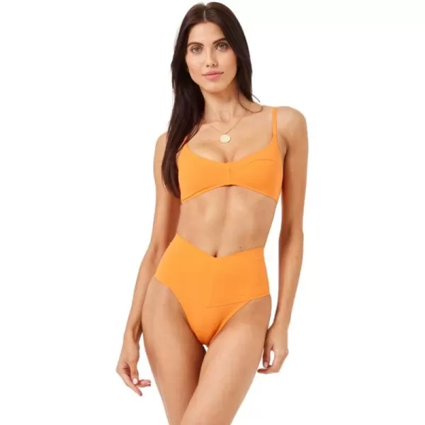 LSpace Womens ALEC Bikini TopTangerine