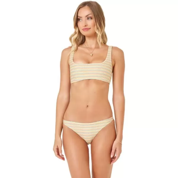 LSpace Womens Camacho Classic BottomsRiviera Beach Stripe