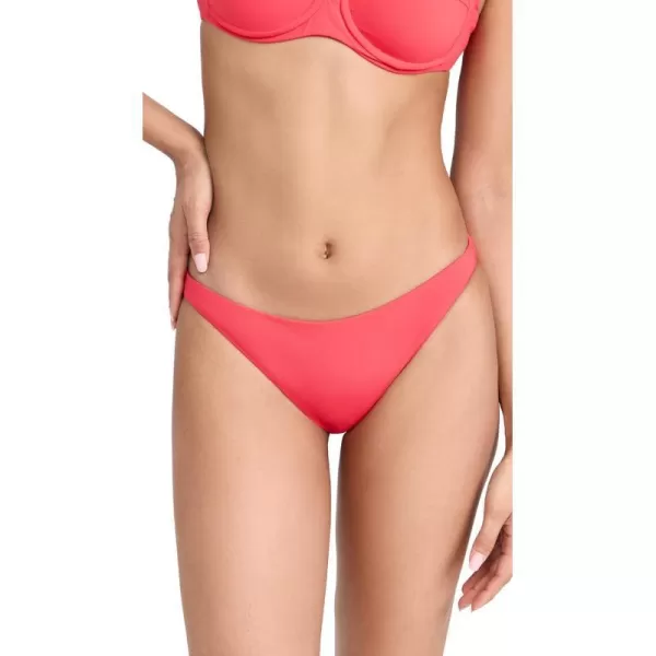 LSpace Womens Camacho Full Bikini BottomsHot Cherry