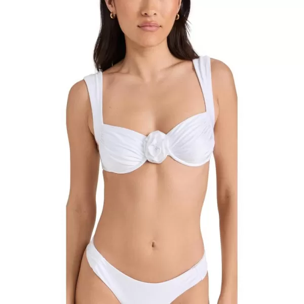 LSpace Womens Stella Bikini TopWhite