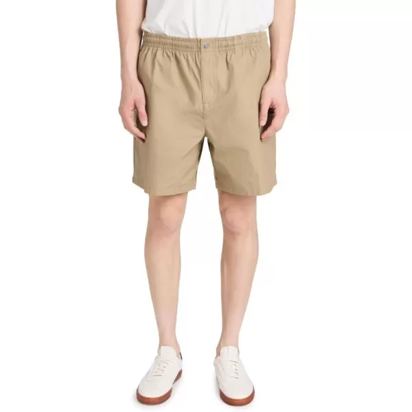 Lacoste Mens Relaxed Fit Short WAdjustable WaistLion Beige