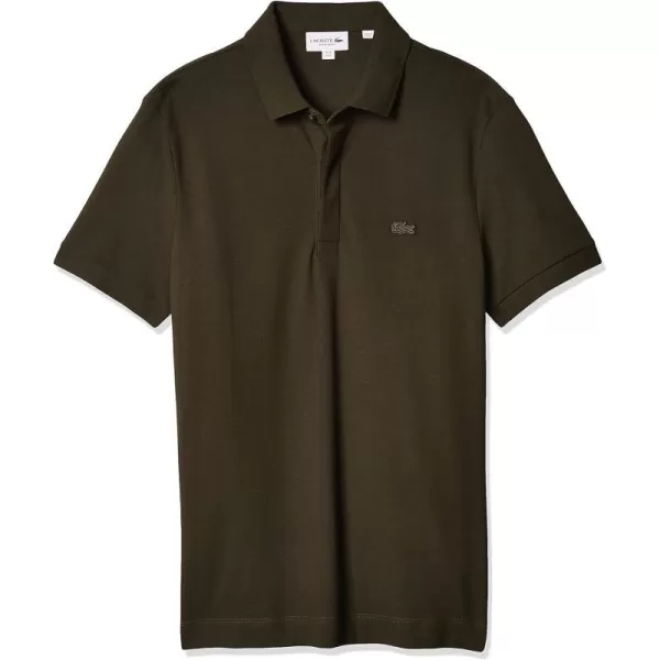 Lacoste Mens Short Sleeve Paris PoloBaobab