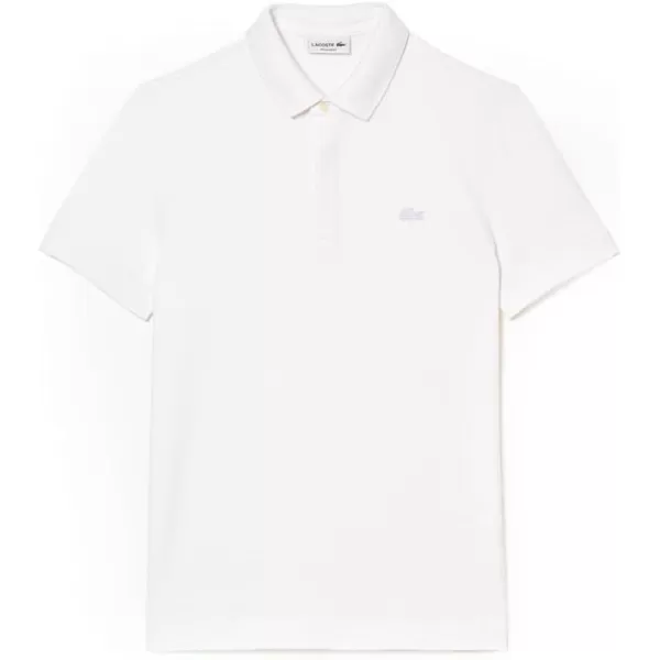 Lacoste Mens Short Sleeve Paris PoloWhite