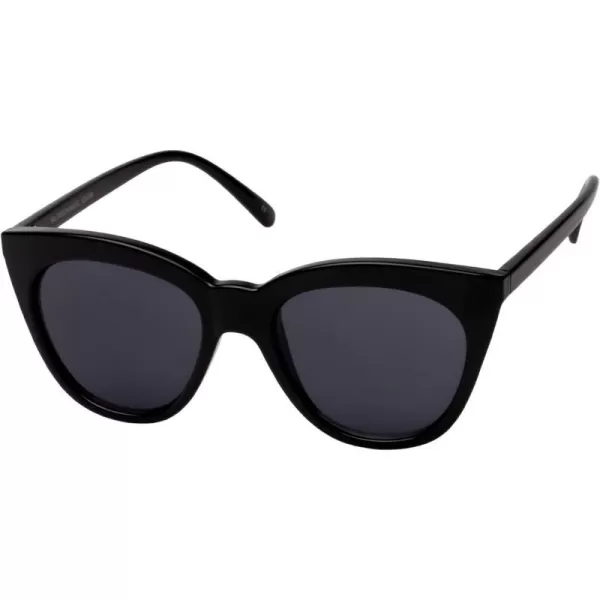 Le Specs Womens Half Moon Magic SunglassesBlack