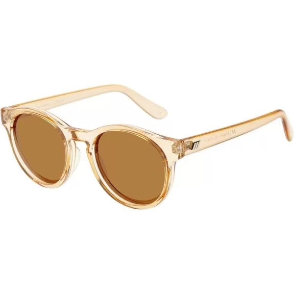 Le Specs Womens Hey Macarena Polarized SunglassesBlonde