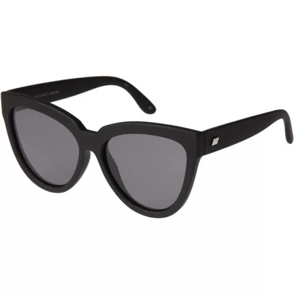 Le Specs Womens LIAR LAIR SunglassesBlack Rubber