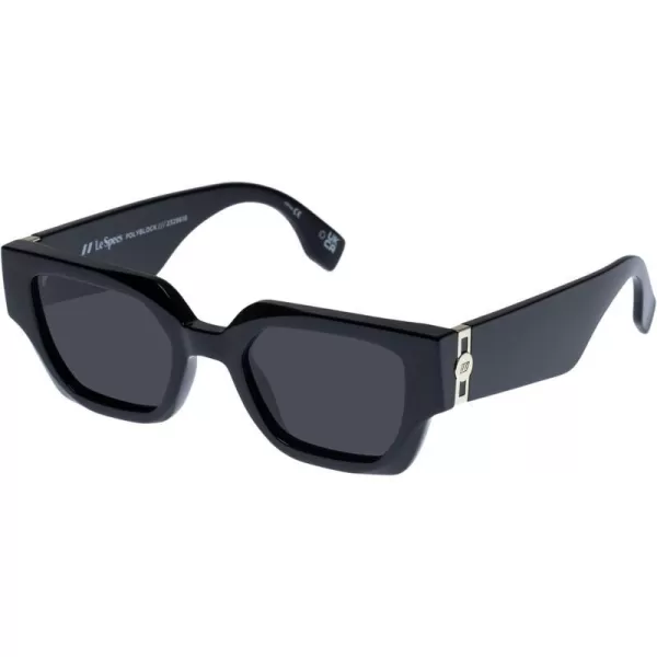 Le Specs Womens Polyblock SunglassesBlack  Smoke Mono