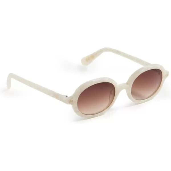 Lele Sadoughi Womens Austin SunglassesOffwhite