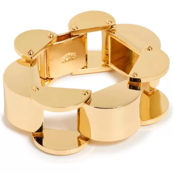 Lele Sadoughi Womens Scallop BraceletGold