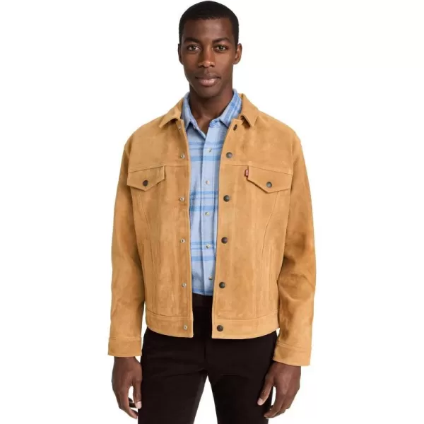 Levis Mens Highland Suede Trucker JacketHighland Suede