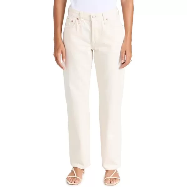 Levis Womens 501 90s JeansEcru Booper No Damage