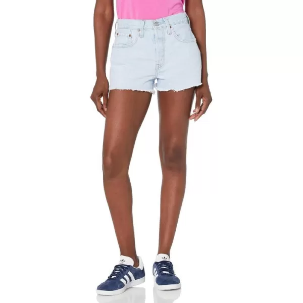 Levis Womens 501 Original Shorts Also Available in PlusStandard Ojai Lake  Light Indigo