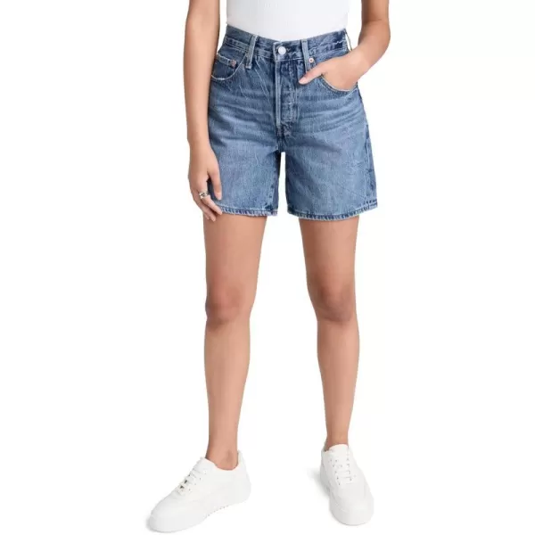 Levis Womens 50190s ShortsBlue Beauty