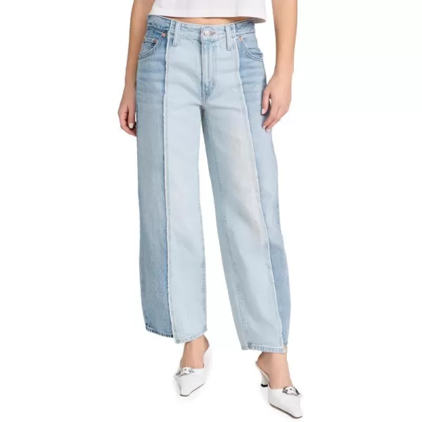 Levis Womens Baggy DadRecrafted JeansNovel Notion