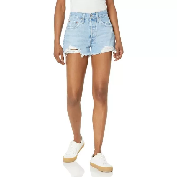 Levis Womens Premium 501 Original Shorts Also Available in PlusNew Ojai Slide  Light Indigo