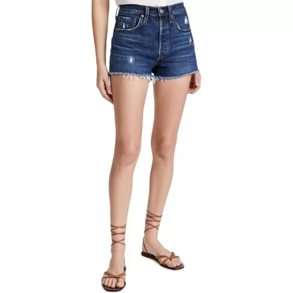 Levis Womens Premium 501 Original Shorts Also Available in PlusSalsa Destiny  Dark Indigo