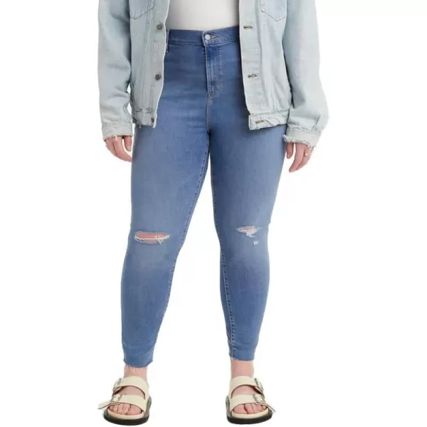 Levis Womens Premium 721 High Rise Skinny Jeans Also Available in PlusPlus Size Rio Lowdown  Light Indigo