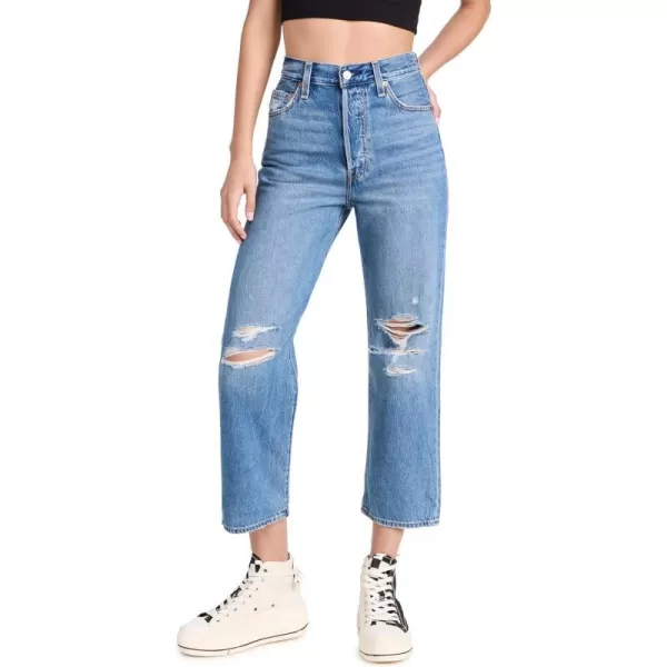 Levis Womens Premium Ribcage Straight Ankle JeansAfter Love