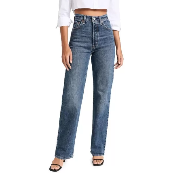 Levis Womens Ribcage Full Length JeansValley View