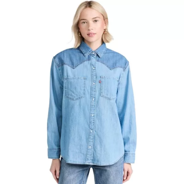 Levis Womens Teodora Western ShirtOff to the Ranch 2