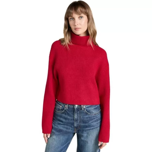 Line  Dot Womens Scarlet SweaterScarlet