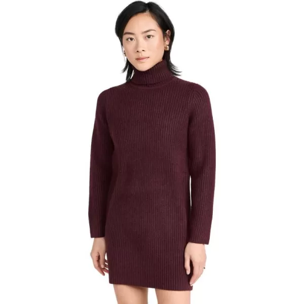 Line amp Dot Womens Barton Mini Sweater DressCabernet