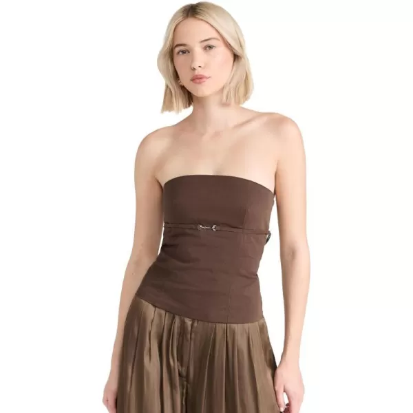 Lioness Womens Allure Strapless TopChocolate