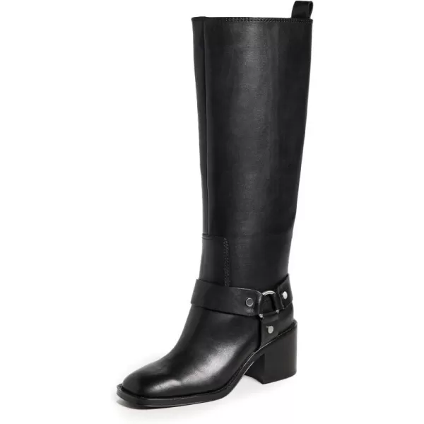 Loeffler Randall Womens Audrey Engineer Tall BootsBlack