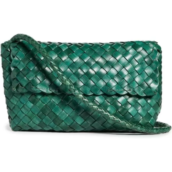 Loeffler Randall Womens Billie Flap Shoulder BagForest