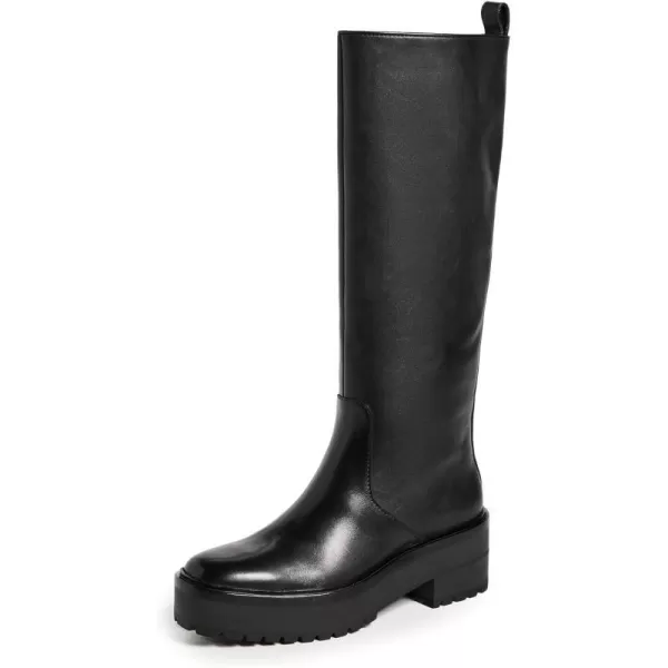 Loeffler Randall Womens Carlee Tall Combat BootsBlack