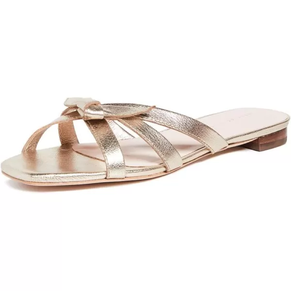 Loeffler Randall Womens EvelineMGT Flat SandalChampagne