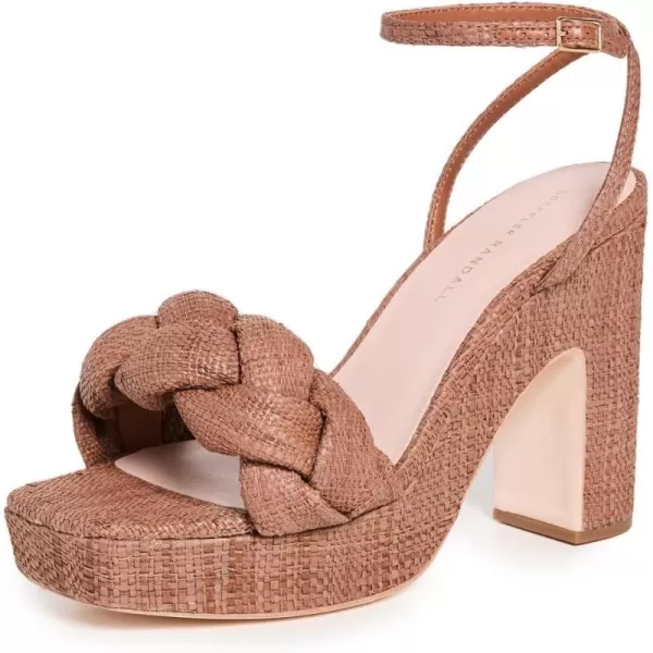 Loeffler Randall Womens Fae Platform Sandals with BraidBrown