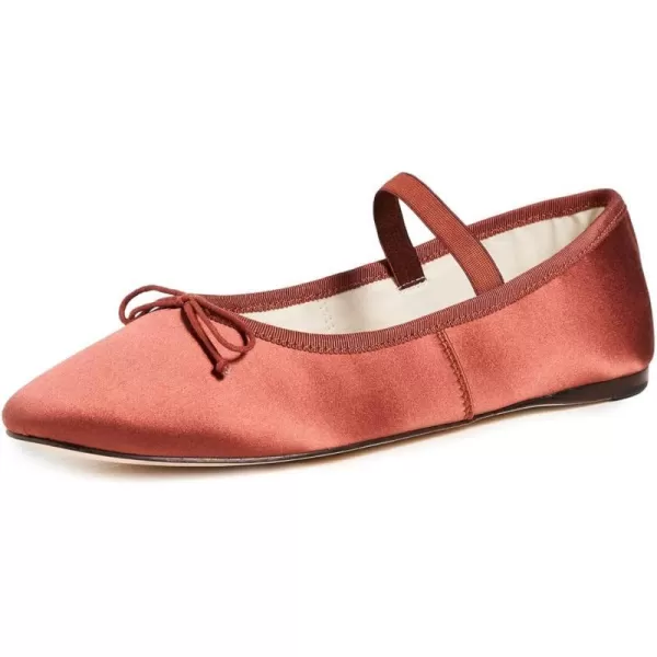 Loeffler Randall Womens Leonie Soft Ballet FlatsTerracotta